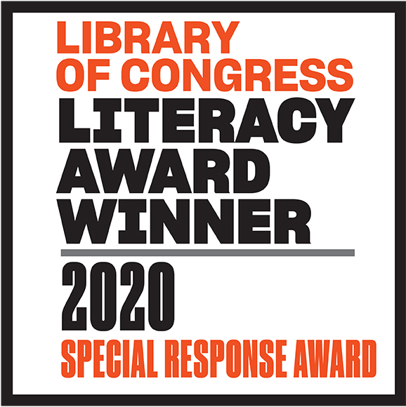 Library of Congress Literacy Award, Special Response Award (2020)